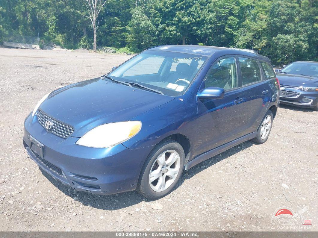 2T1KR32E13C080041 2003 TOYOTA MATRIX photo no. 2