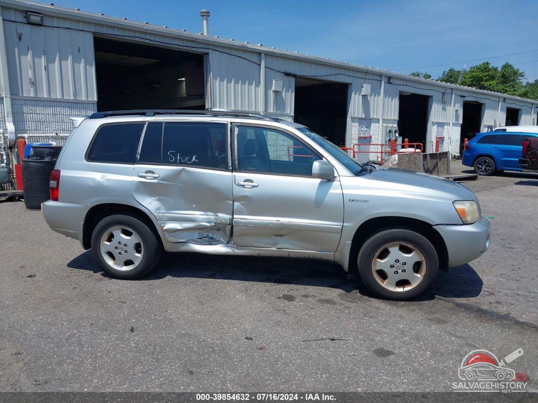 JTEEP21A160152135 2006 TOYOTA HIGHLANDER photo no. 6