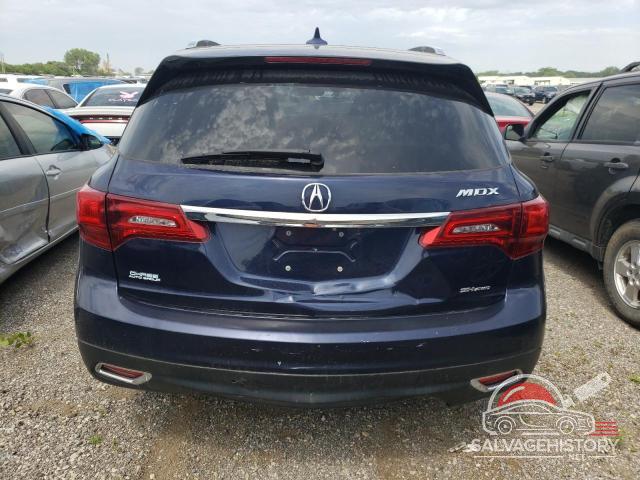 5FRYD4H49GB059824 2016 ACURA MDX photo no. 6