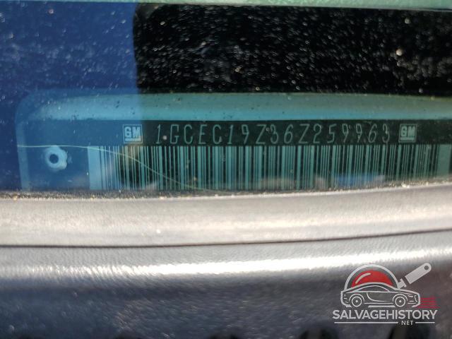 1GCEC19Z36Z259963 2006 CHEVROLET ALL Models photo no. 13