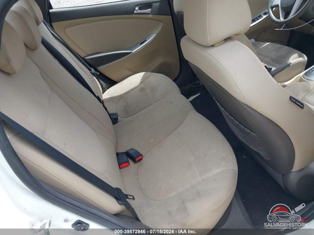 KMHCT4AE9DU500609 2013 HYUNDAI ACCENT photo no. 8