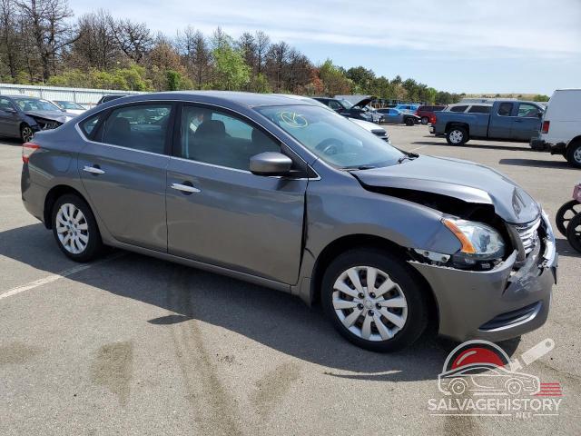 3N1AB7AP0FY322237 2015 NISSAN SENTRA photo no. 4