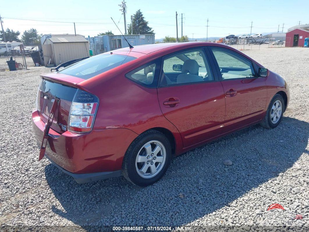 JTDKB20U640114060 2004 TOYOTA PRIUS photo no. 4