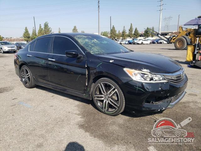 1HGCR2F52GA129851 2016 HONDA ACCORD photo no. 4