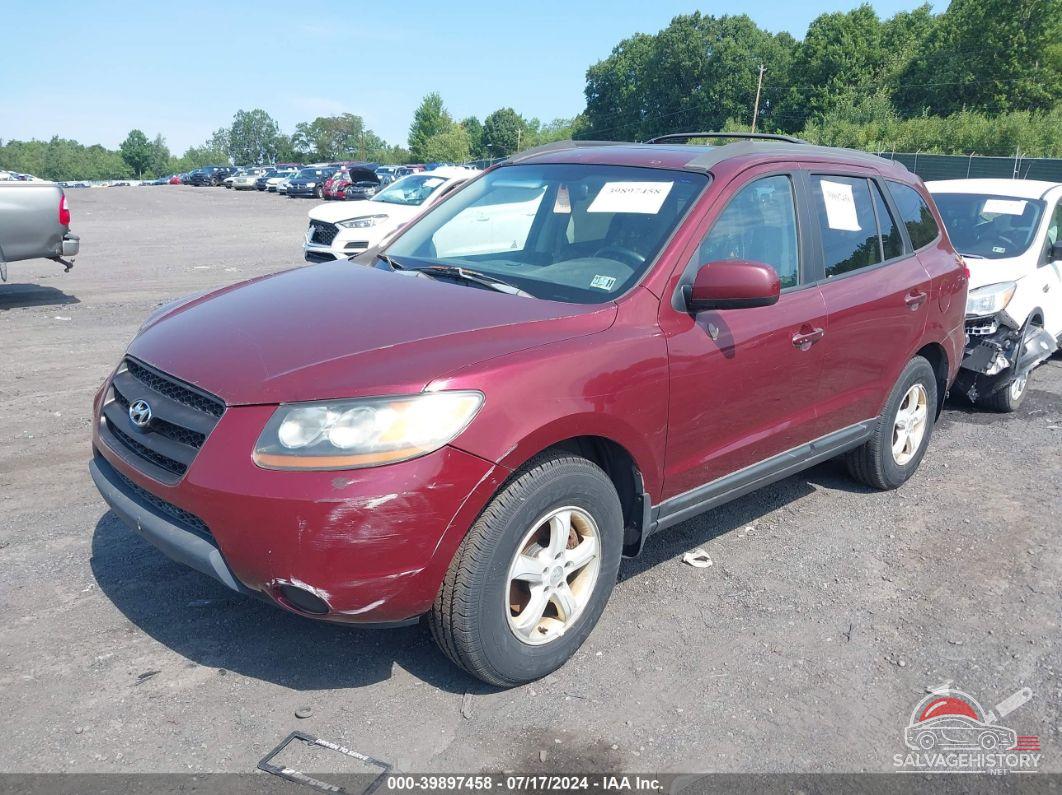 5NMSG73D28H153308 2008 HYUNDAI SANTA FE photo no. 2