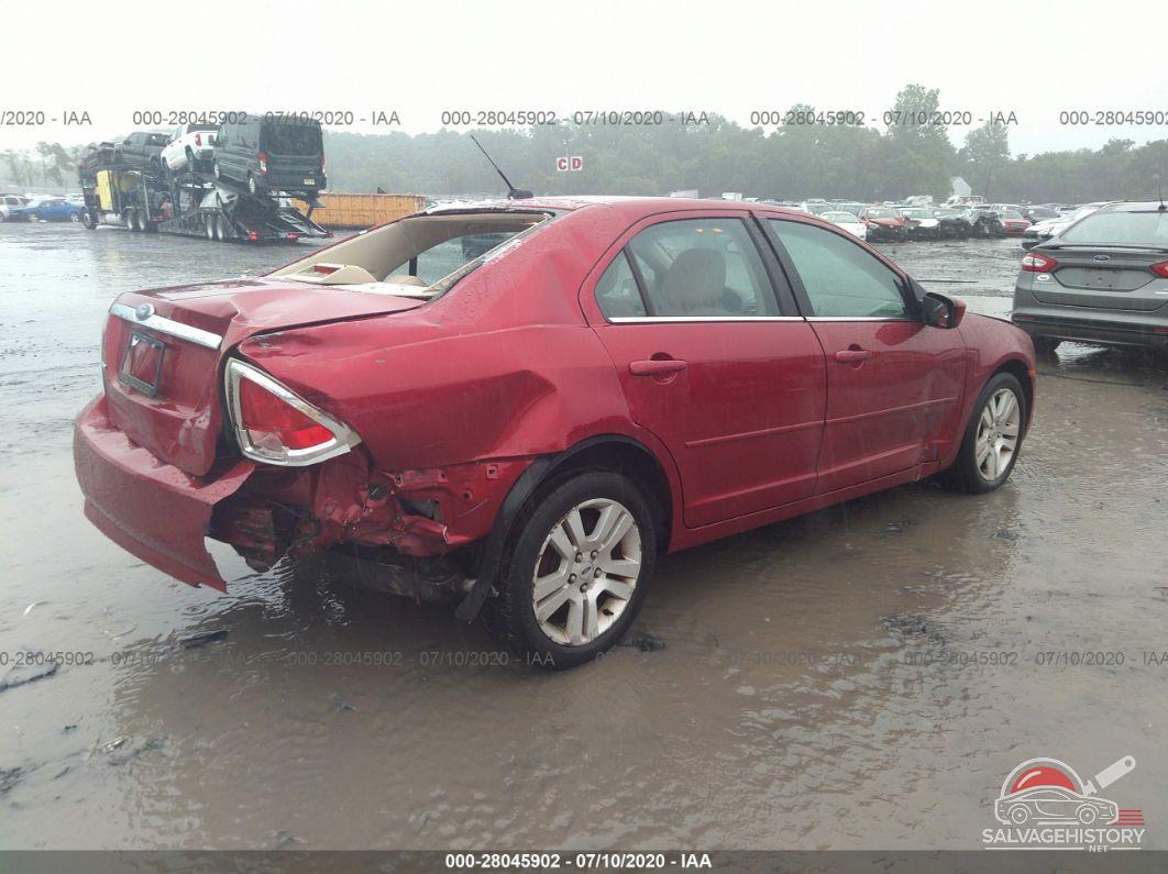 3FAHP08Z59R107582 2009 FORD FUSION photo no. 4