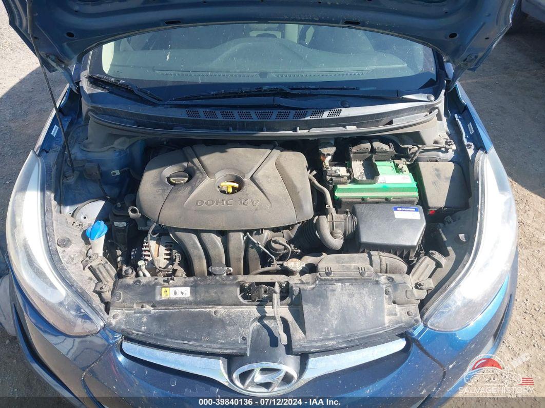 KMHDH4AE6FU390417 2015 HYUNDAI ELANTRA photo no. 10