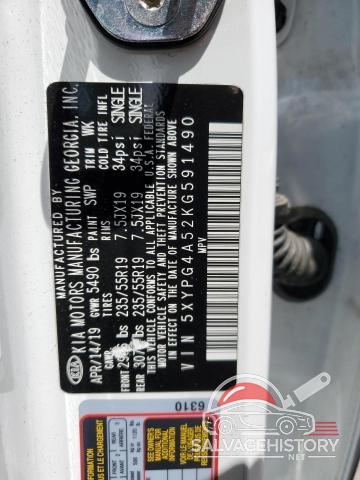 5XYPG4A52KG591490 2019 KIA SORENTO photo no. 14