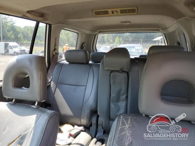JS3TY92V854102084 2005 SUZUKI XL7 photo no. 10