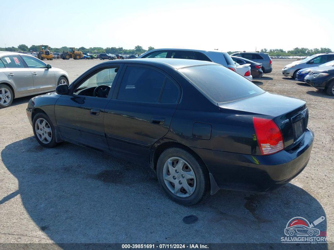 KMHDN45D96U127963 2006 HYUNDAI ELANTRA photo no. 3