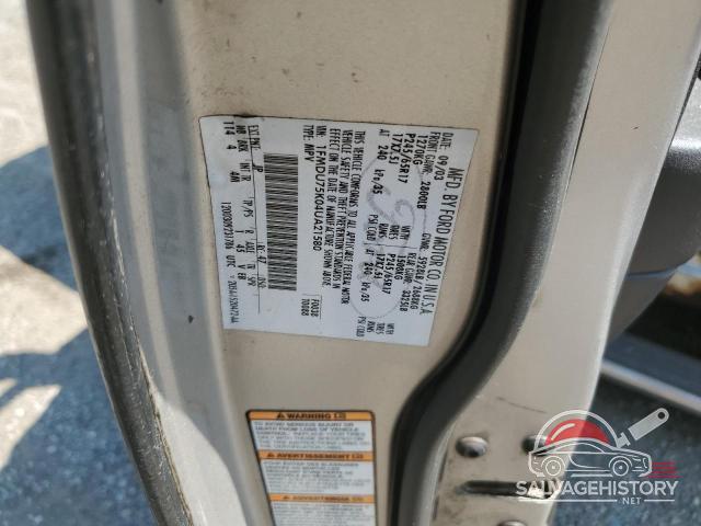 1FMDU75K04UA21580 2004 FORD EXPLORER photo no. 13