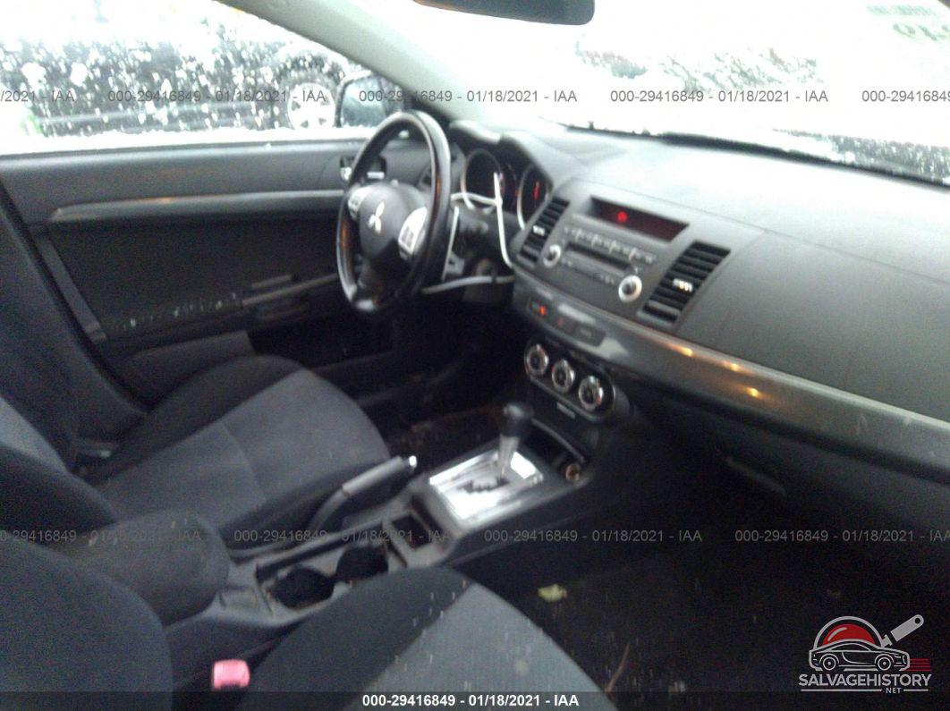 JA32X8HW5AU002654 2010 MITSUBISHI LANCER photo no. 5