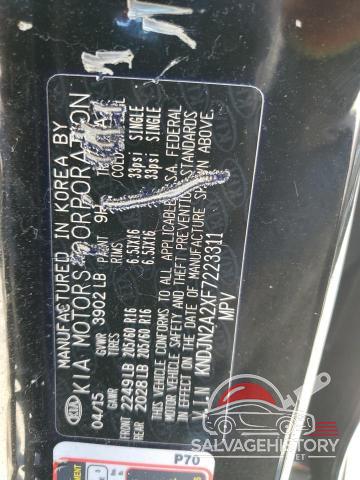 KNDJN2A2XF7223311 2015 KIA SOUL photo no. 13
