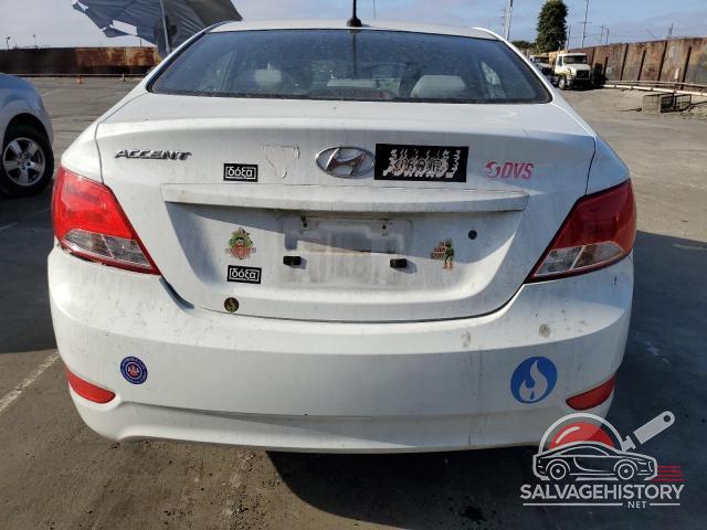 KMHCT4AE9GU949809 2016 HYUNDAI ACCENT photo no. 6