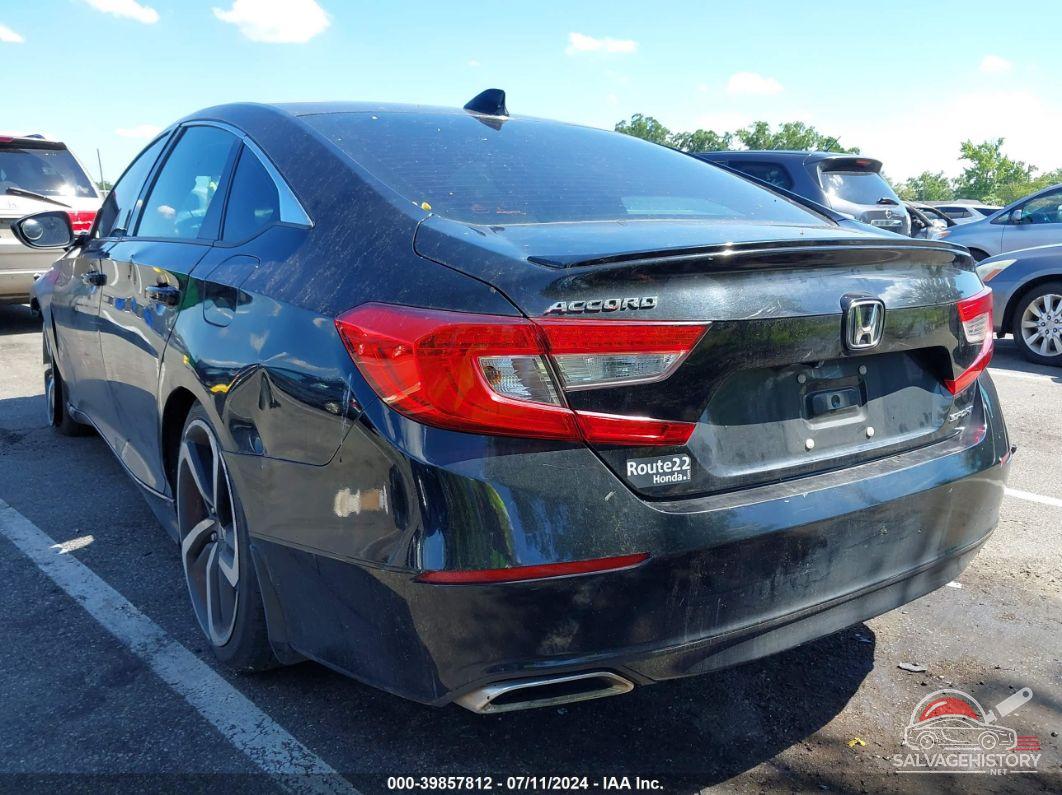 1HGCV1F36JA249342 2018 HONDA ACCORD photo no. 3