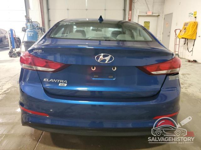 5NPD74LF6HH192107 2017 HYUNDAI ELANTRA photo no. 6