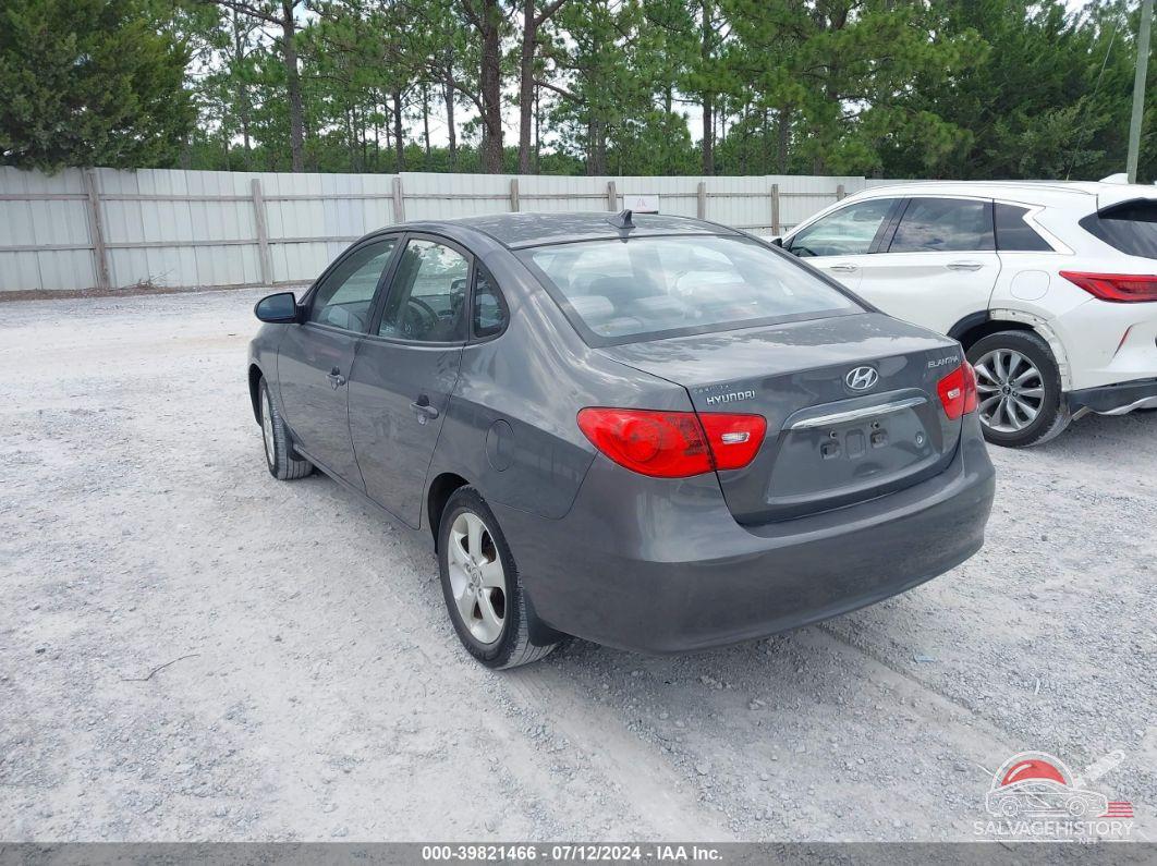 KMHDU46D69U743819 2009 HYUNDAI ELANTRA photo no. 3