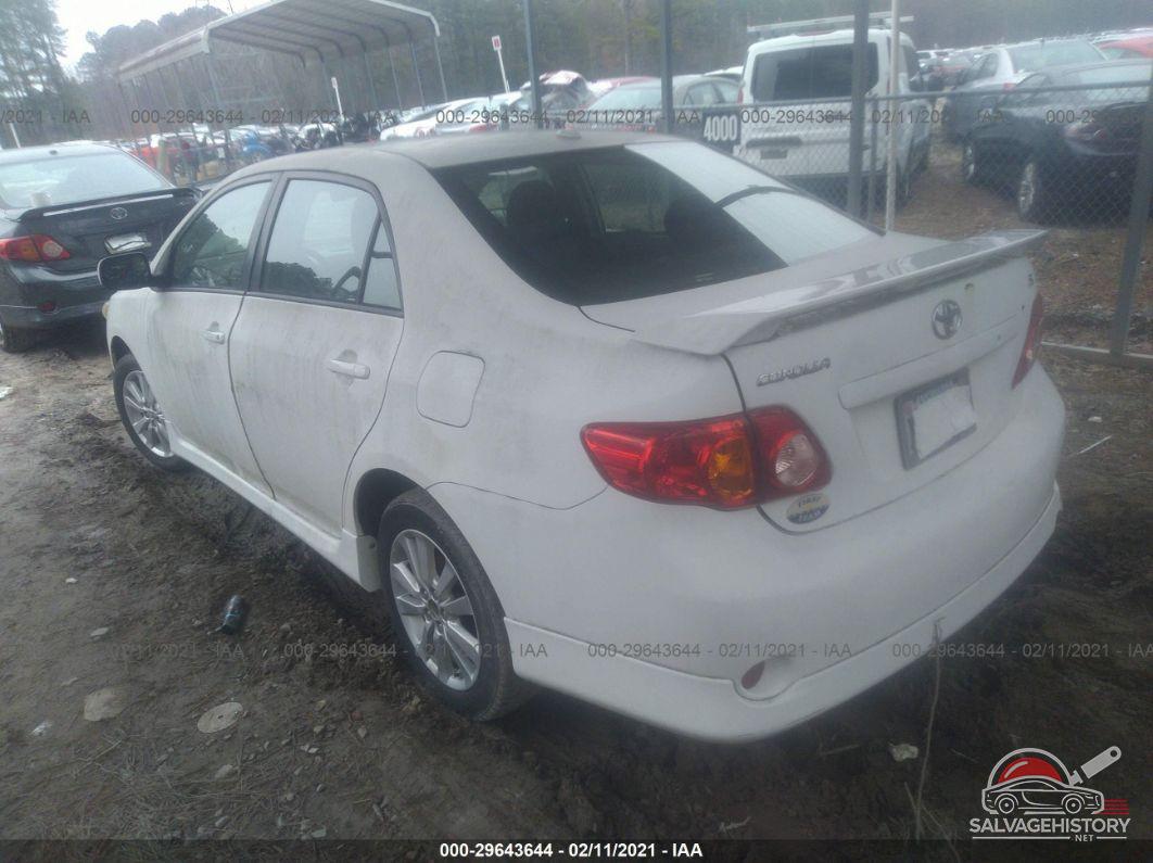 2T1BU4EE7AC397626 2010 TOYOTA COROLLA photo no. 3