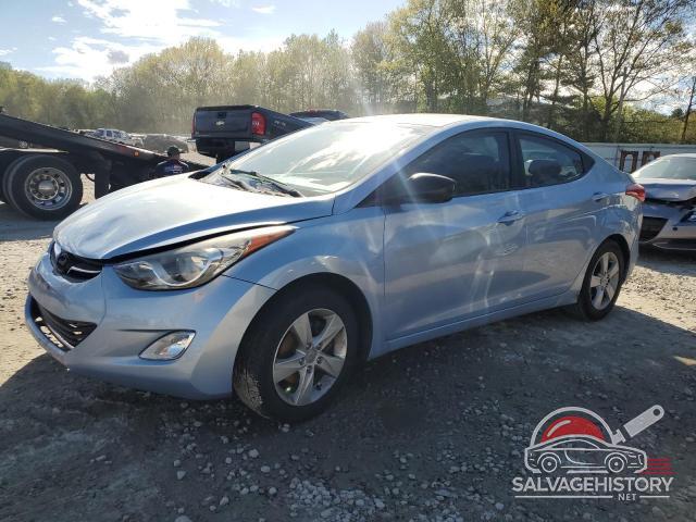 KMHDH4AEXCU359358 2012 HYUNDAI ELANTRA photo no. 9