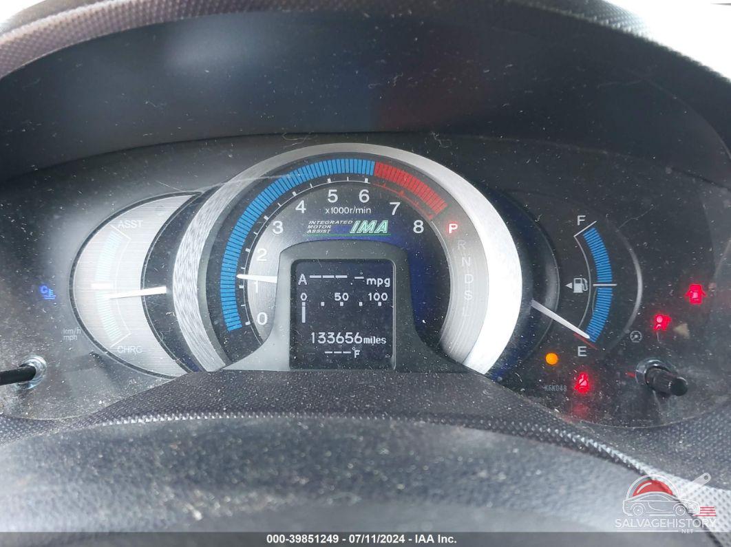 JHMZE2H5XAS032494 2010 HONDA INSIGHT photo no. 7