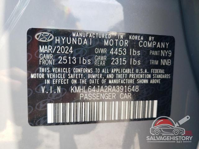 KMHL64JA2RA391648 2024 HYUNDAI SONATA photo no. 12