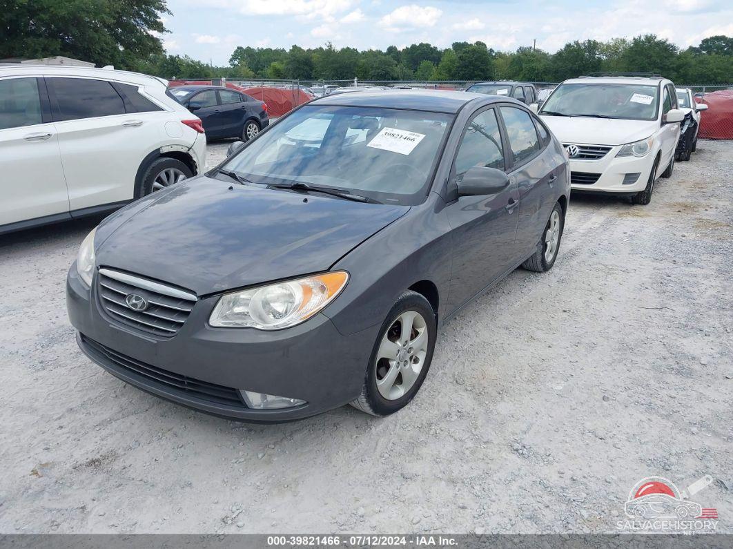 KMHDU46D69U743819 2009 HYUNDAI ELANTRA photo no. 2