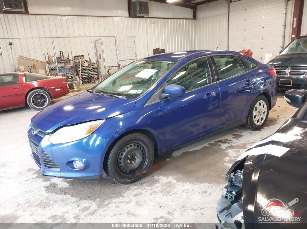 1FAHP3F27CL353790 2012 FORD FOCUS photo no. 2