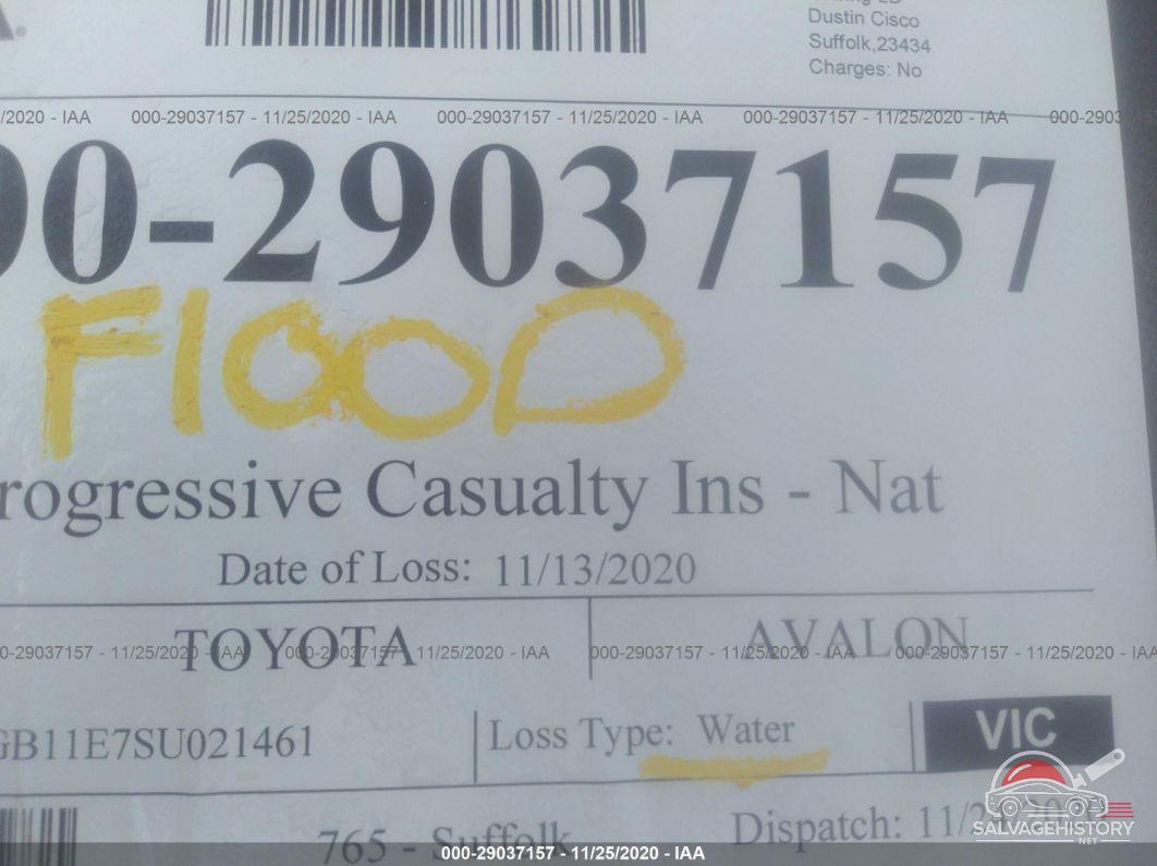 4T1GB11E7SU021461 1995 TOYOTA AVALON photo no. 6