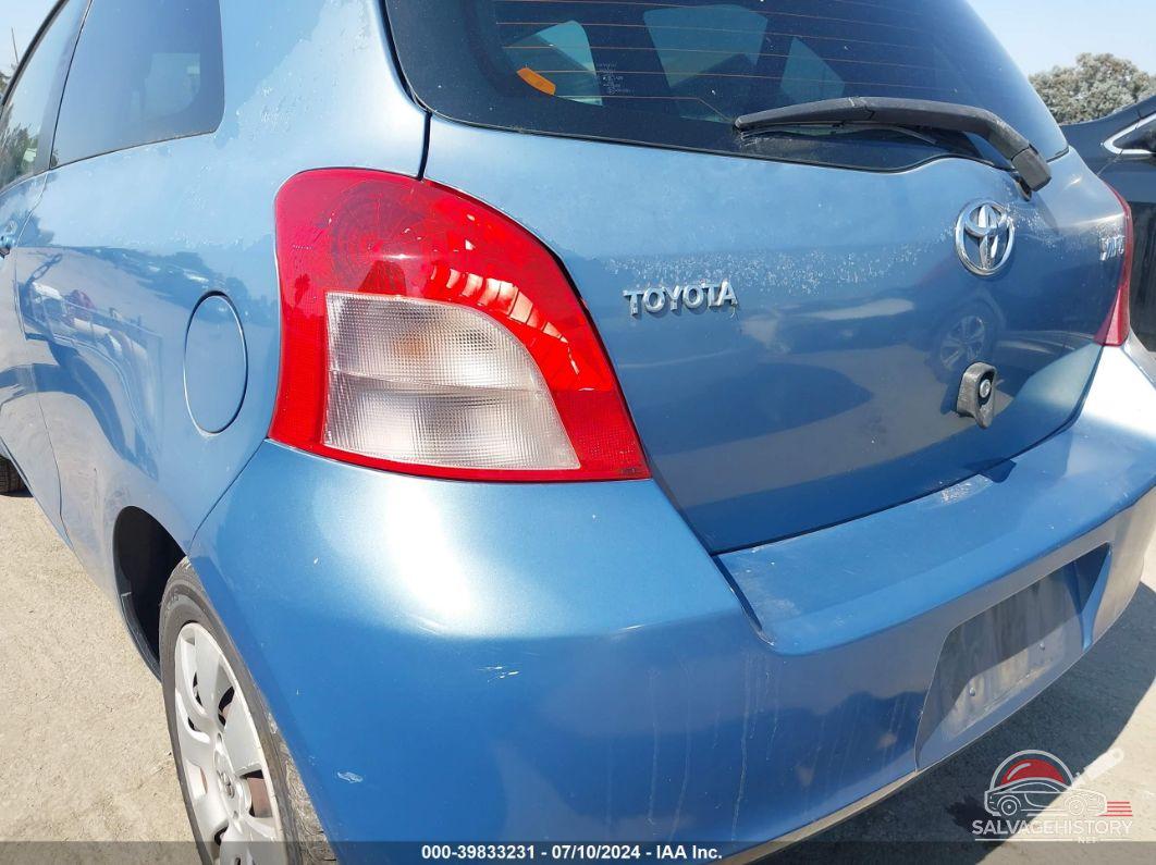 JTDJT923085160420 2008 TOYOTA YARIS photo no. 6