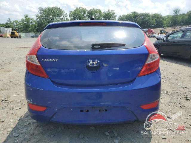 KMHCT5AE0CU018390 2012 HYUNDAI ACCENT photo no. 6