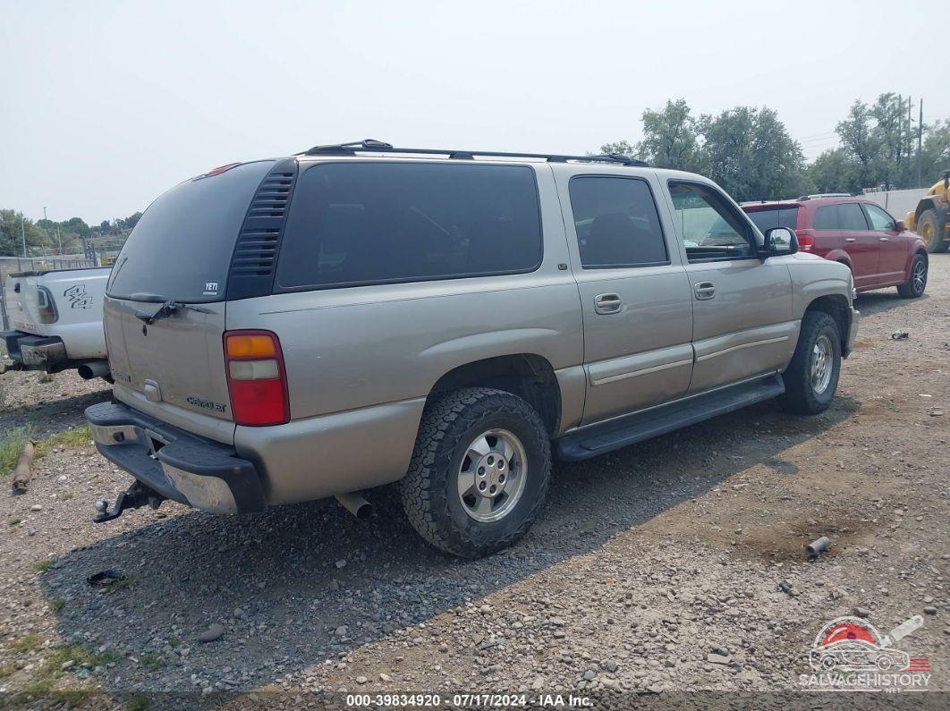 3GNFK16Z52G335745 2002 CHEVROLET SUBURBAN 1500 photo no. 4