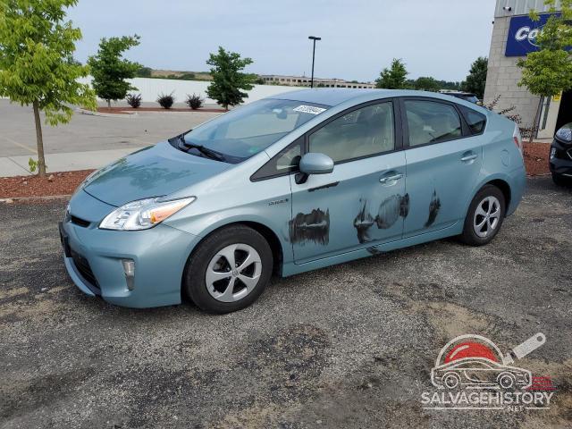 JTDKN3DU7E1766902 2014 TOYOTA PRIUS photo no. 14