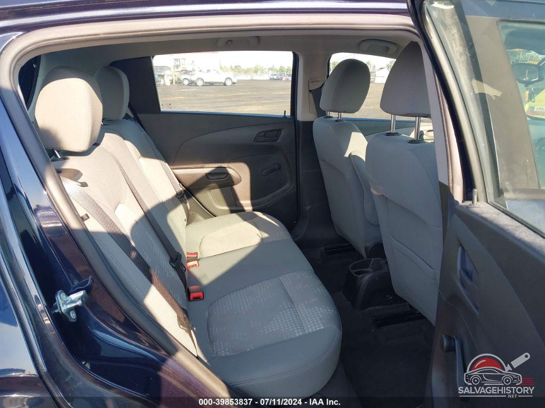 1G1JA6SHXF4156287 2015 CHEVROLET SONIC photo no. 8