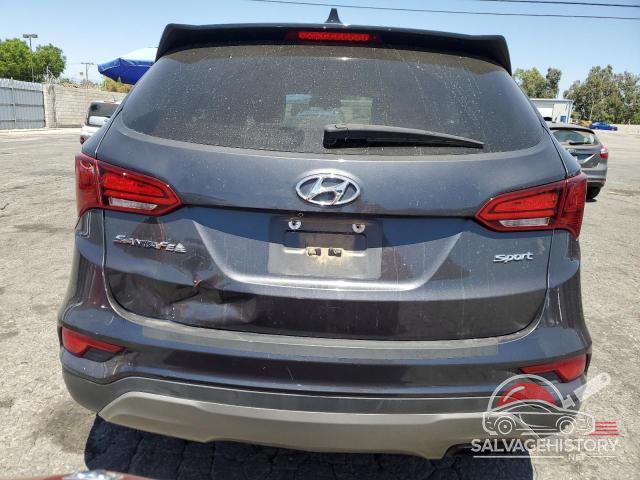 5XYZU3LB3JG504502 2018 HYUNDAI SANTA FE photo no. 6
