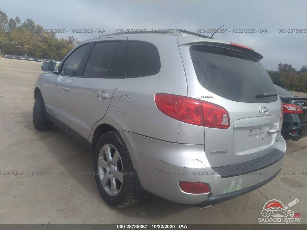 5NMSH73E88H198467 2008 HYUNDAI SANTA FE photo no. 3
