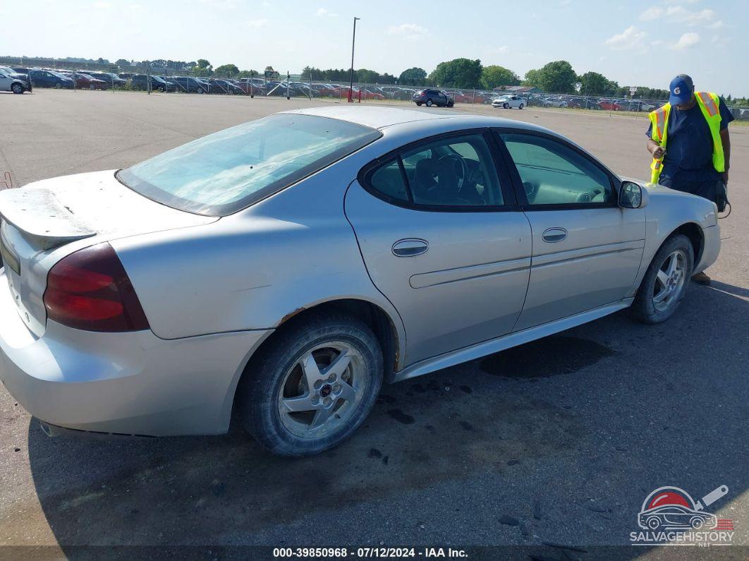 2G2WS542841210275 2004 PONTIAC GRAND PRIX photo no. 4