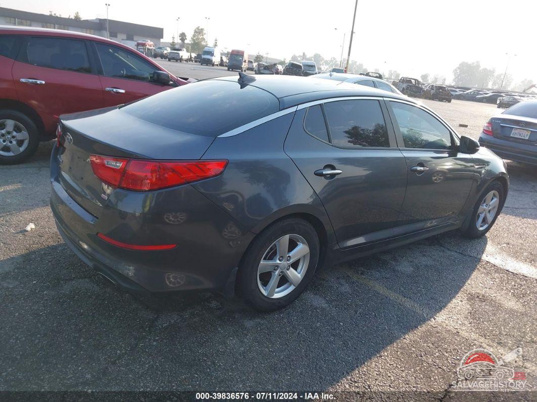 KNAGM4A75F5646651 2015 KIA OPTIMA LX photo no. 4