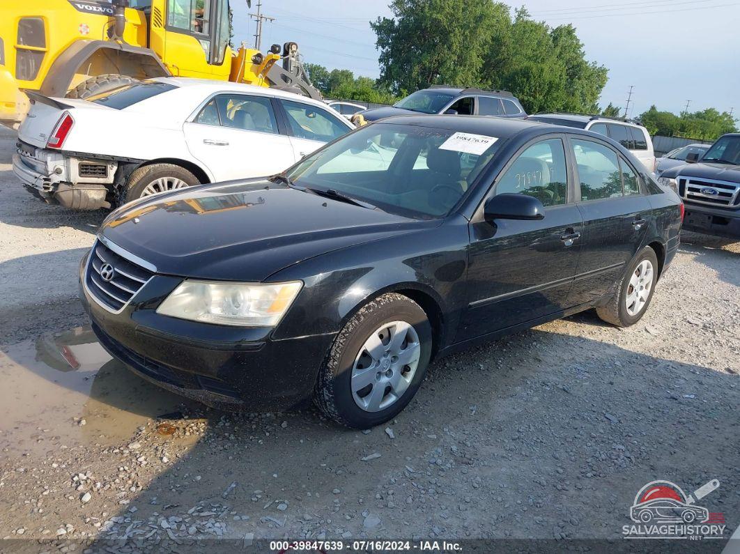5NPET46F99H406021 2009 HYUNDAI SONATA photo no. 2