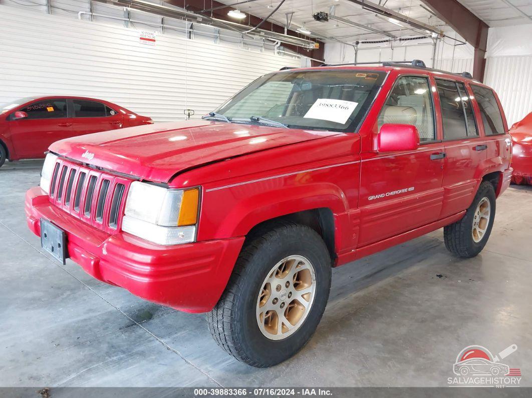 1J4GZ78Y3WC302617 1998 JEEP GRAND CHEROKEE photo no. 2