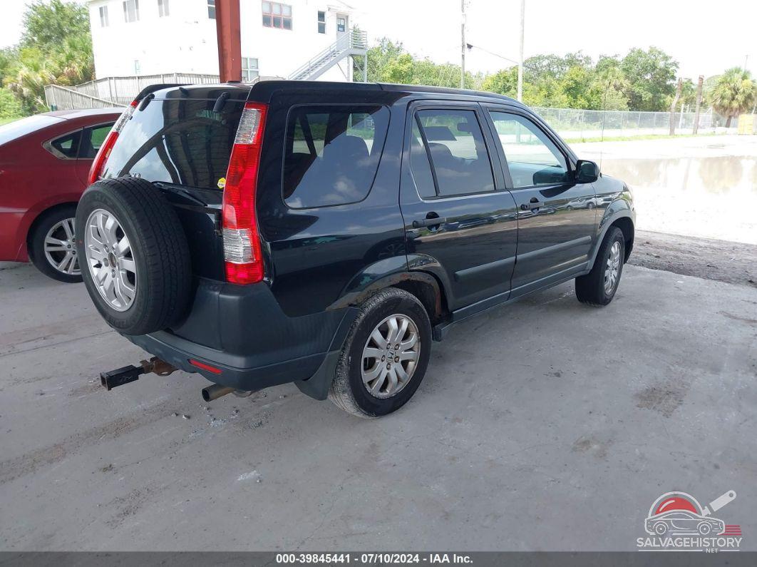 JHLRD78886C040626 2006 HONDA CR-V photo no. 4
