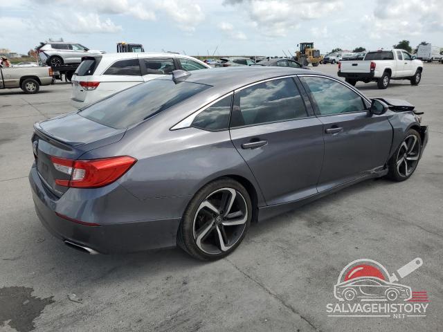1HGCV1F30JA263981 2018 HONDA ACCORD photo no. 3