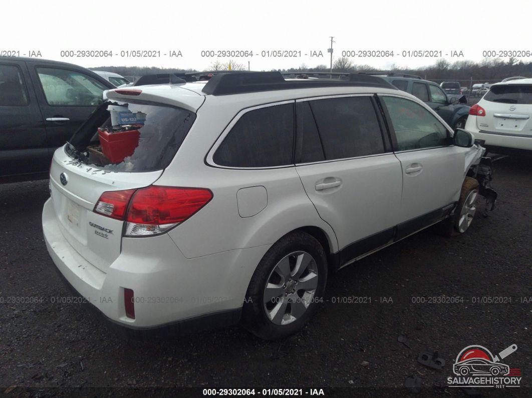 4S4BRBLC2B3312320 2011 SUBARU OUTBACK photo no. 4