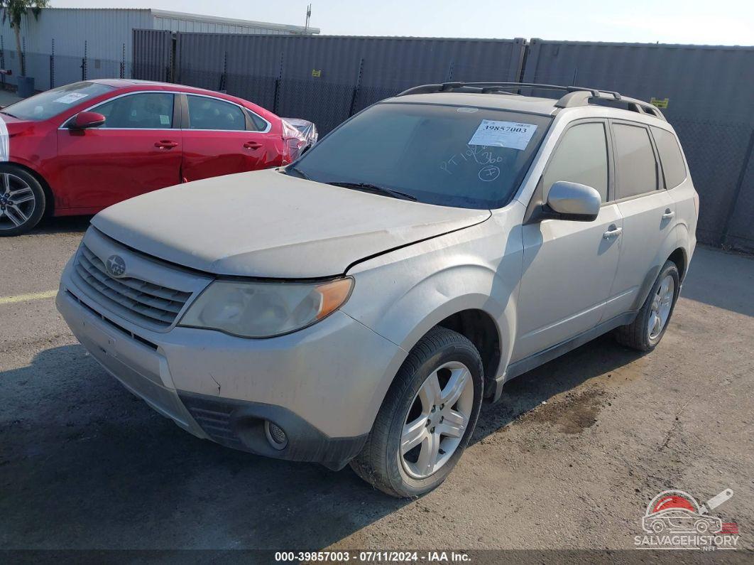 JF2SH6DC2AH806631 2010 SUBARU FORESTER photo no. 2