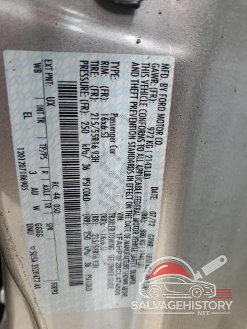 1FAHP3F28CL474506 2012 FORD FOCUS photo no. 13