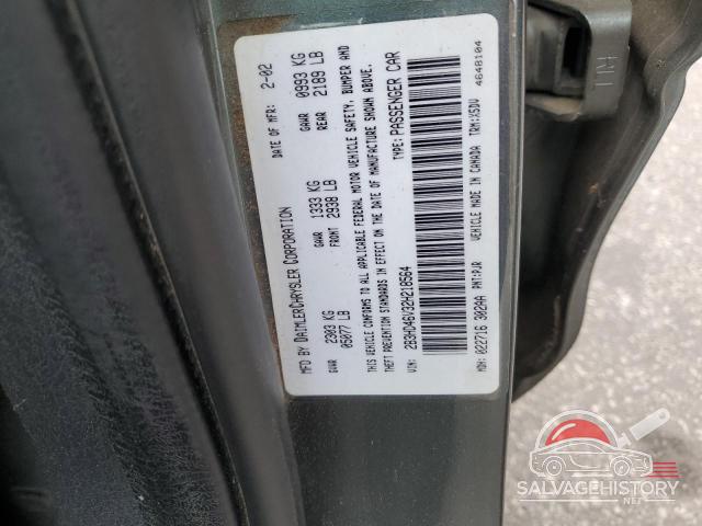 2B3HD46V32H218564 2002 DODGE INTREPID photo no. 12