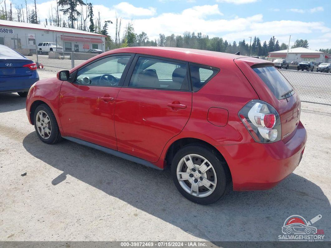 5Y2SP67089Z406419 2009 PONTIAC VIBE photo no. 3