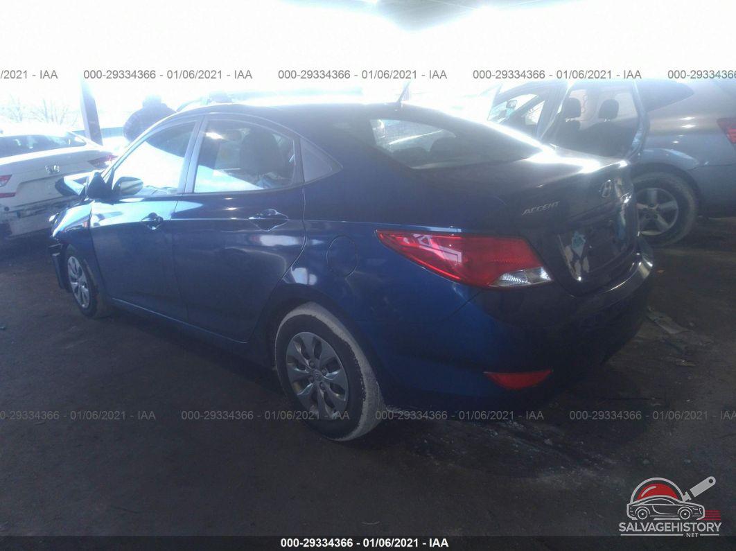 KMHCT4AE1HU186346 2017 HYUNDAI ACCENT photo no. 3