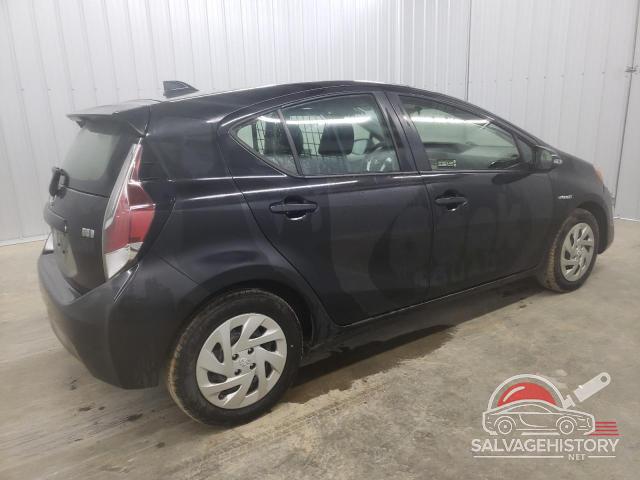 JTDKDTB33G1121809 2016 TOYOTA PRIUS photo no. 3