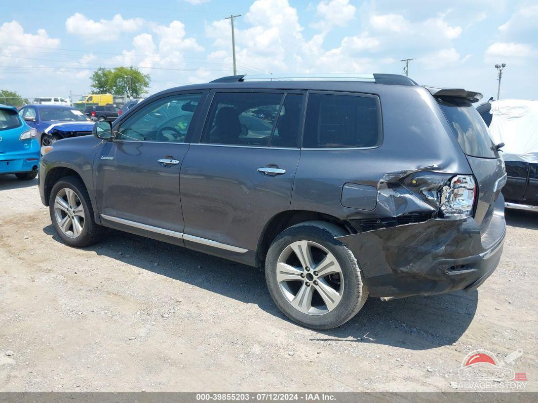 5TDYK3EH9CS076234 2012 TOYOTA HIGHLANDER photo no. 3
