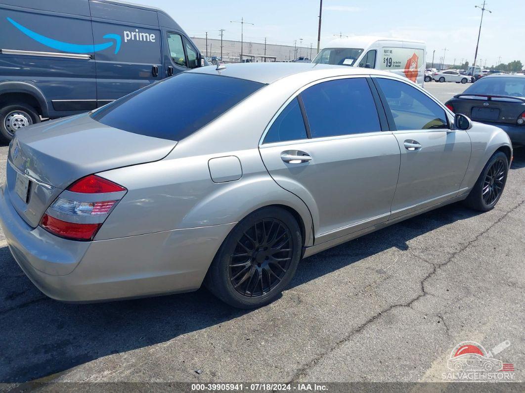 WDDNG71X07A125936 2007 MERCEDES-BENZ S 550 photo no. 4